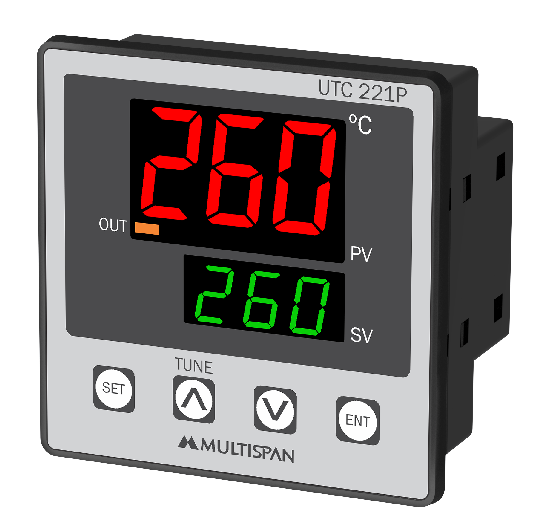 Double Display Single Relay Controller