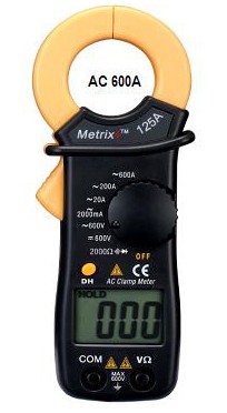 Metrix+ 125A AC Digital Clamp Meter