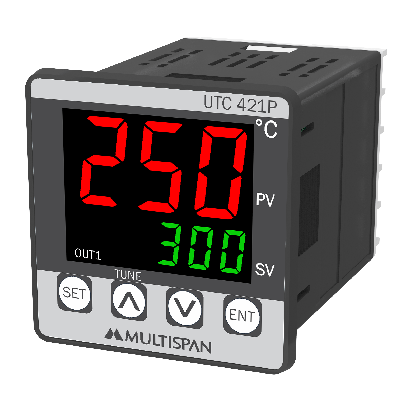 Double Display Single Relay Controller