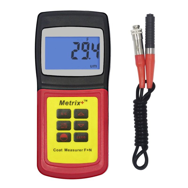 Metrix+ Coat Measurer F+N Digital Coating Thickness Gauge Meter